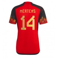 Moški Nogometni dresi Belgija Dries Mertens #14 Domači SP 2022 Kratek Rokav